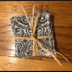 reusable cotton pads/rounds set of 5